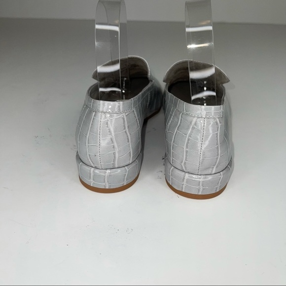 Jeffery Campbell Marko Gray Crocodile Loafer 7.5 - Picture 7 of 11